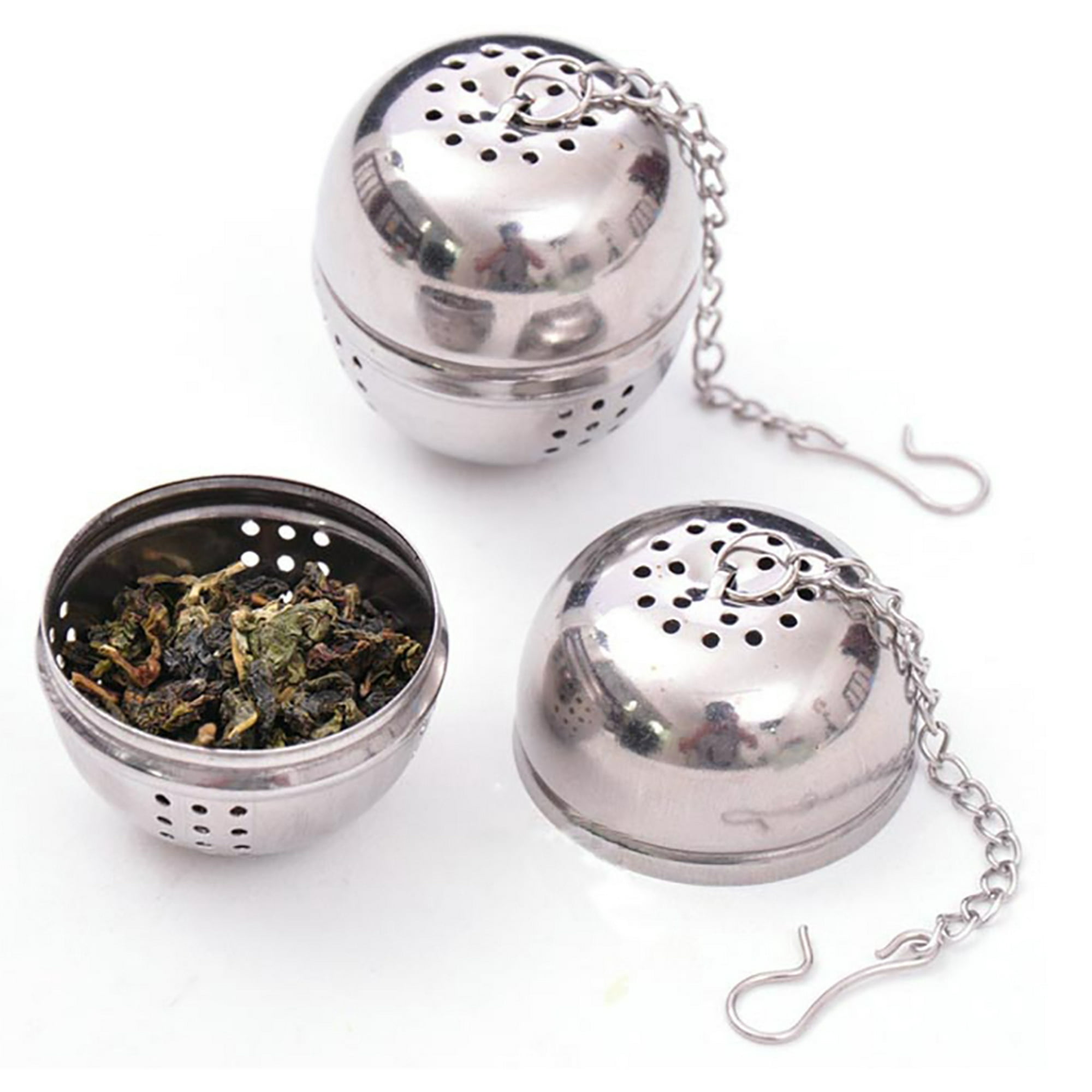 BESTOMZ Mesh Tea Ball Infuser Strainers Tea Strainer Filters Tea Interval Diffuser for Tea